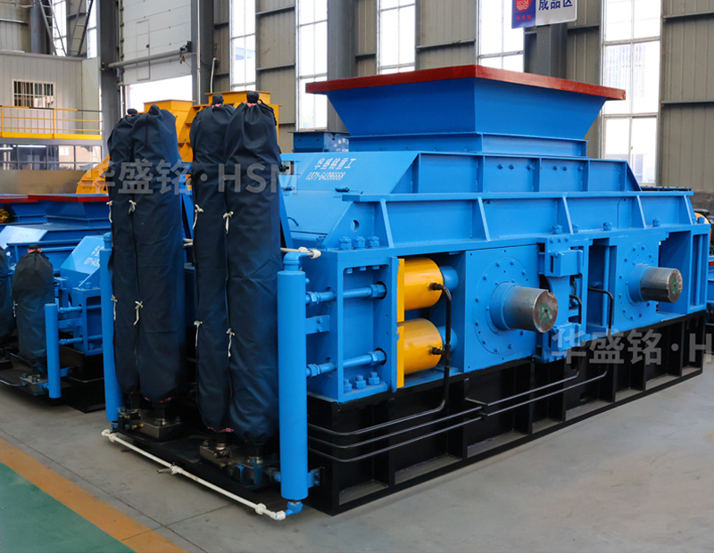 鵝卵石能否制成沙子呢？1510液壓對輥式制砂機怎么樣?